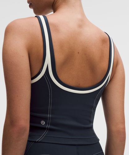 Lululemon Women's Glow Up Tank Top Medium Support, C/D Cup *Pipe Detail
