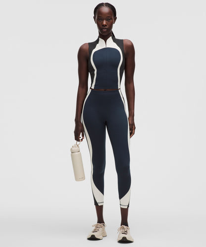 Lululemon Women's Ultralu™ Zip-Front Cropped Tank Top