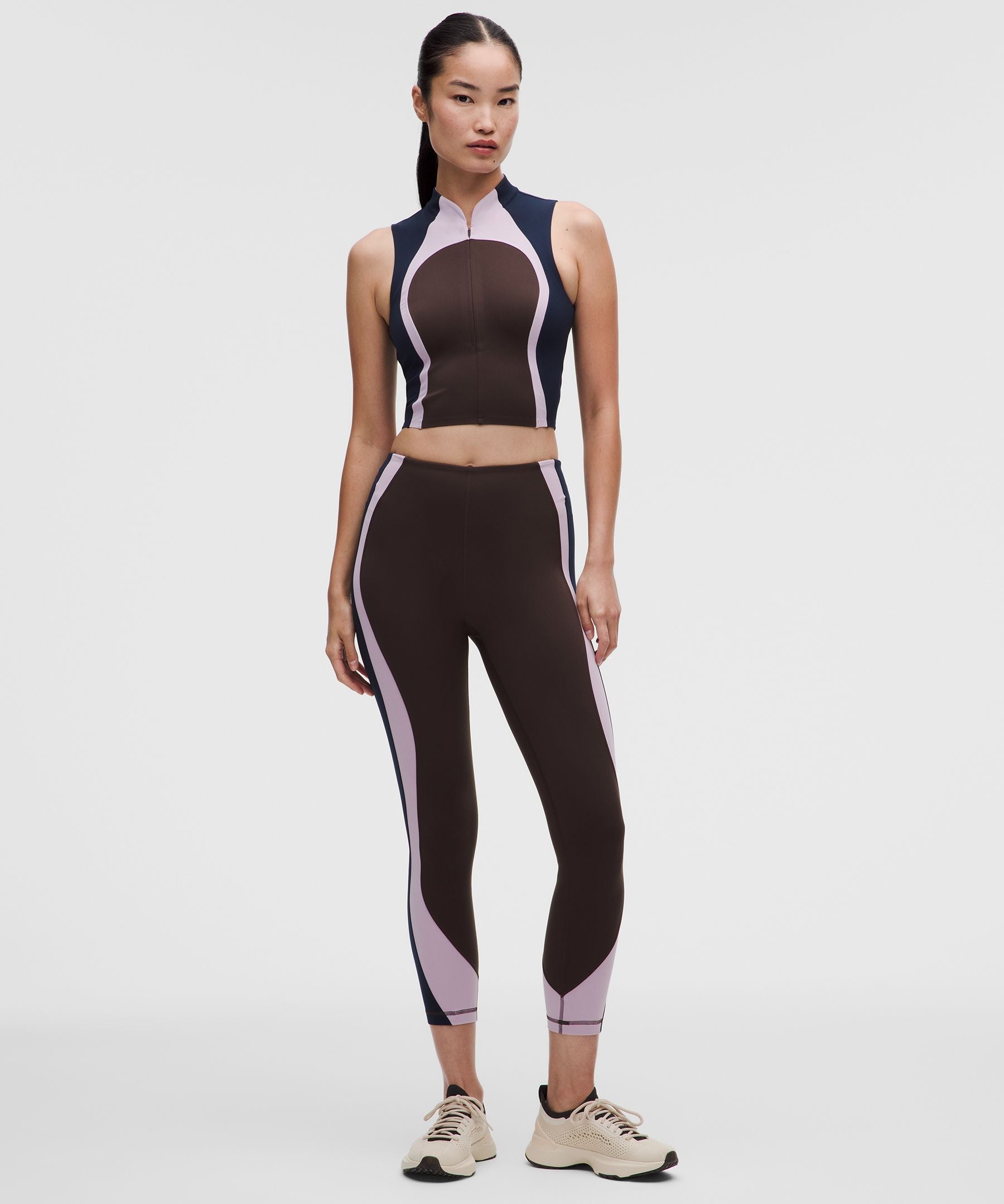 Lululemon Women's Ultralu™ Zip-Front Cropped Tank Top