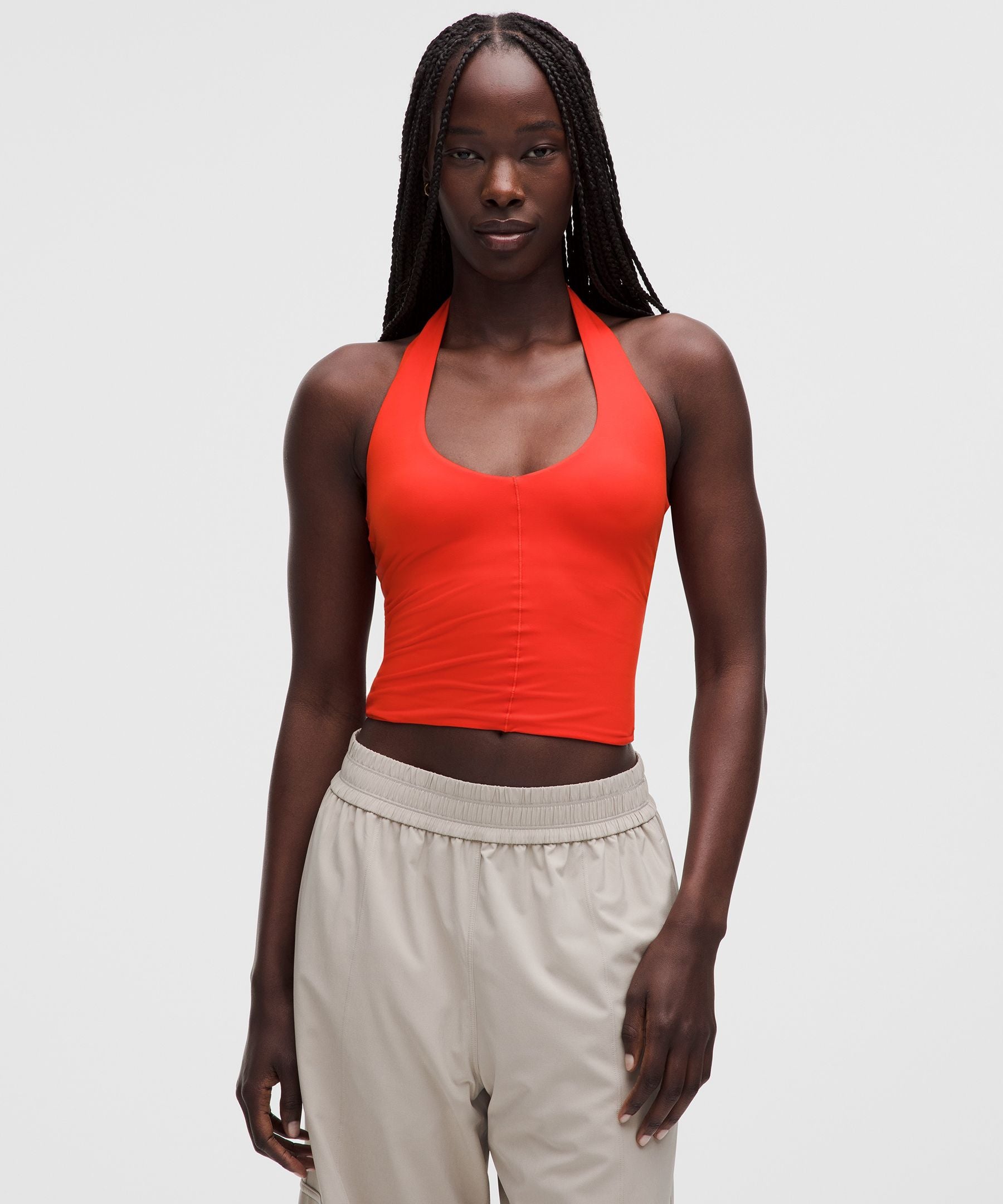 Lululemon Women's Wundermost Ultra-Soft Nulu Halter Tank Top