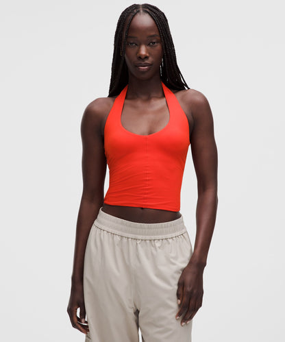 Lululemon Women's Wundermost Ultra-Soft Nulu Halter Tank Top