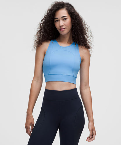 Lululemon Women's Mesh Cut-Out Cropped Tank Top *SLNSH Collection