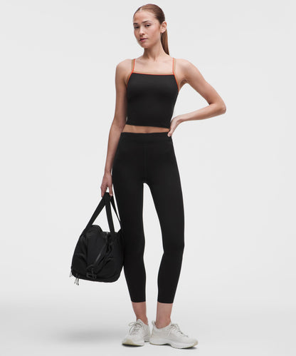 Lululemon Women's Nulux Side-Stripe Tank Top with Pocket *Light Support, B/C Cup
