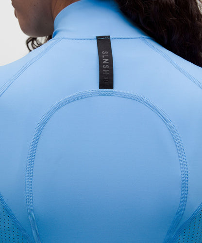 Lululemon Everlux Half-Zip Bodysuit 6" *SLNSH Collection
