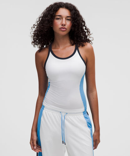 Lululemon Women's Swiftly Tech Racerback Tank Top 2.0 Waist Length *Colourblock