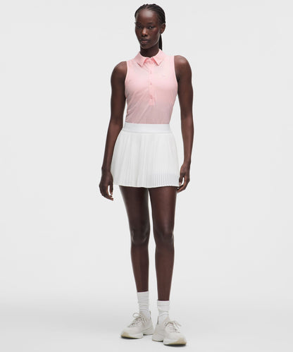Lululemon Quick-Dry Sleeveless Polo Shirt *Straight Hem