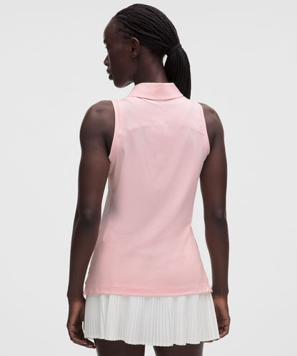 Lululemon Quick-Dry Sleeveless Polo Shirt *Straight Hem