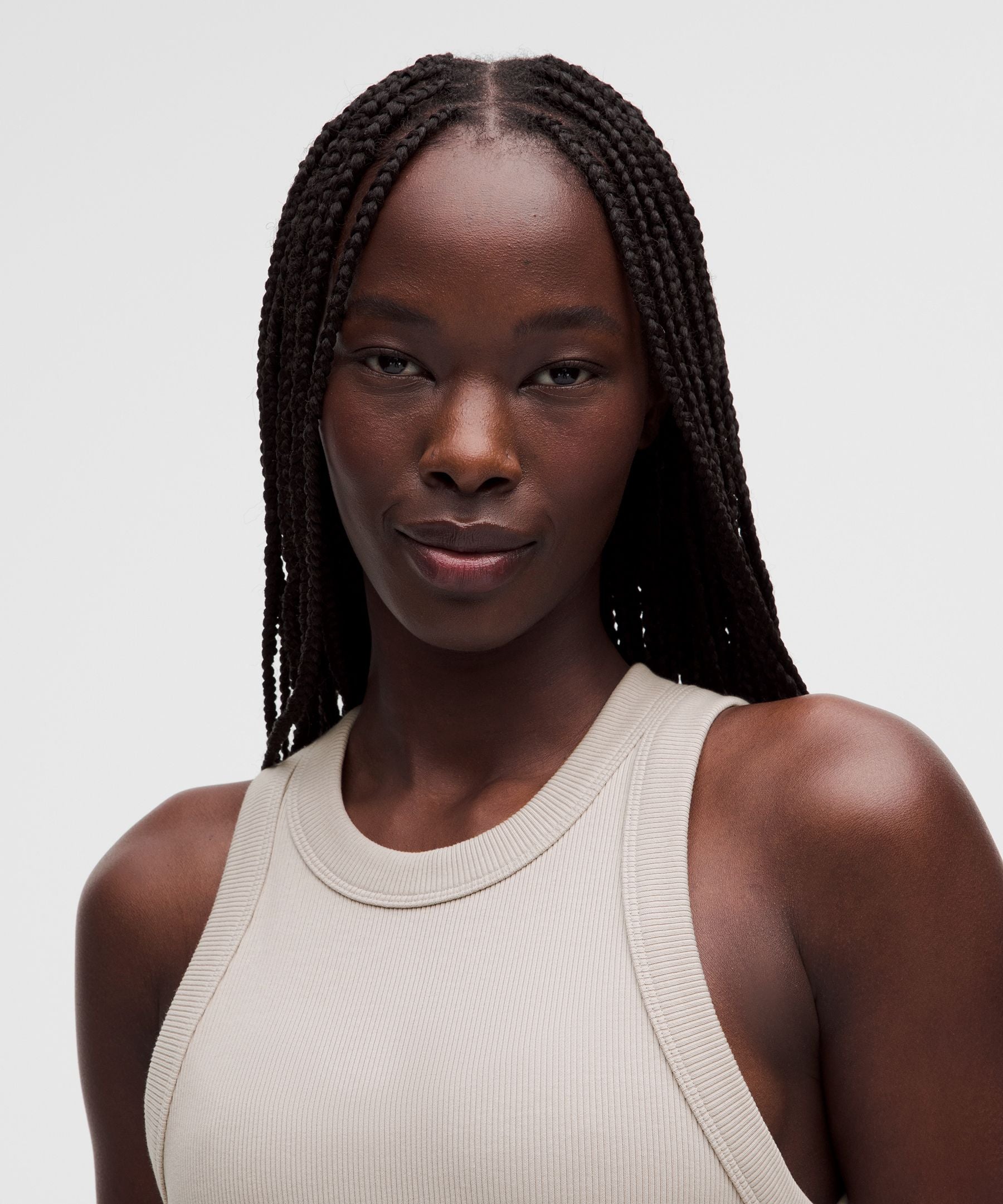 Lululemon Ribbed Heavyweight Cotton Midi Dress