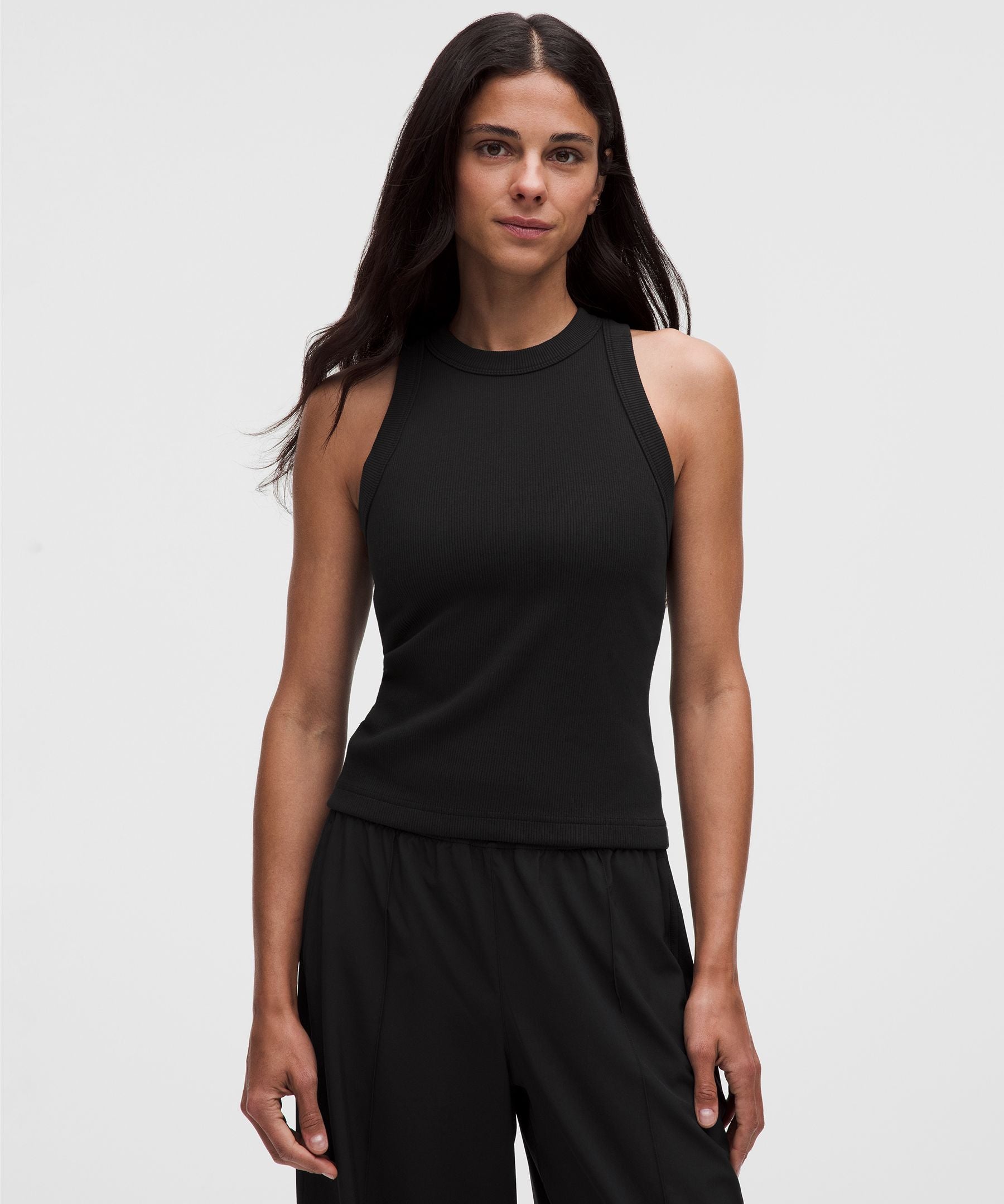 Lululemon Women's Ribbed Heavyweight Cotton Racerback Tank Top