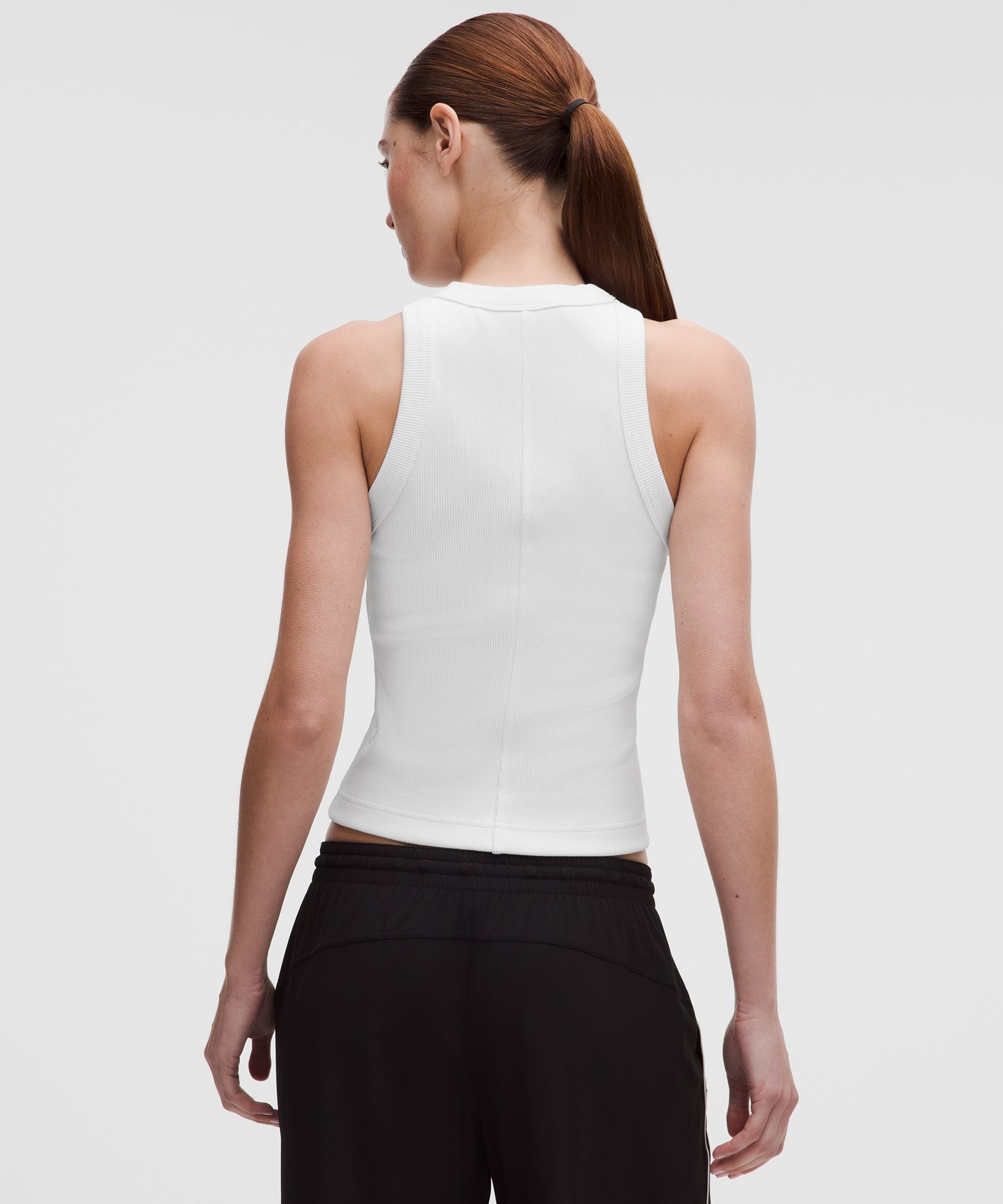 Lululemon Women's Ribbed Heavyweight Cotton Racerback Tank Top