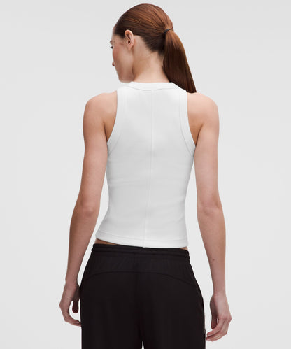 Lululemon Women's Ribbed Heavyweight Cotton Racerback Tank Top