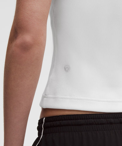 Lululemon Women's Ribbed Heavyweight Cotton Racerback Tank Top