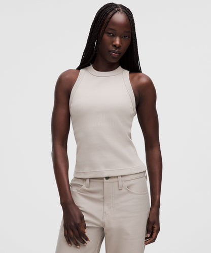Lululemon Women's Ribbed Heavyweight Cotton Racerback Tank Top
