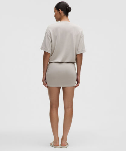 Lululemon Lightweight Softstreme Ruched T-Shirt Dress