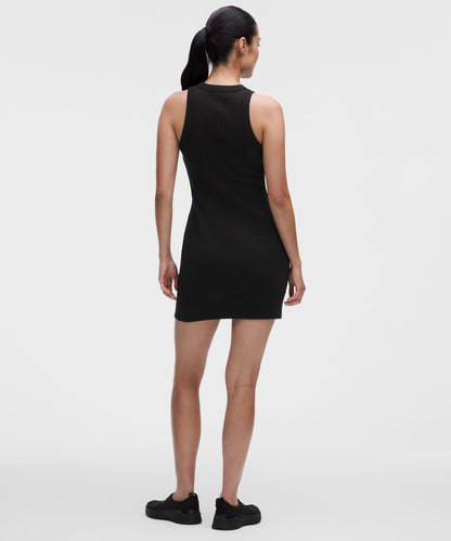 Lululemon Ribbed Heavyweight Cotton Mini Dress