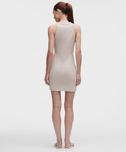 Lululemon Ribbed Heavyweight Cotton Mini Dress