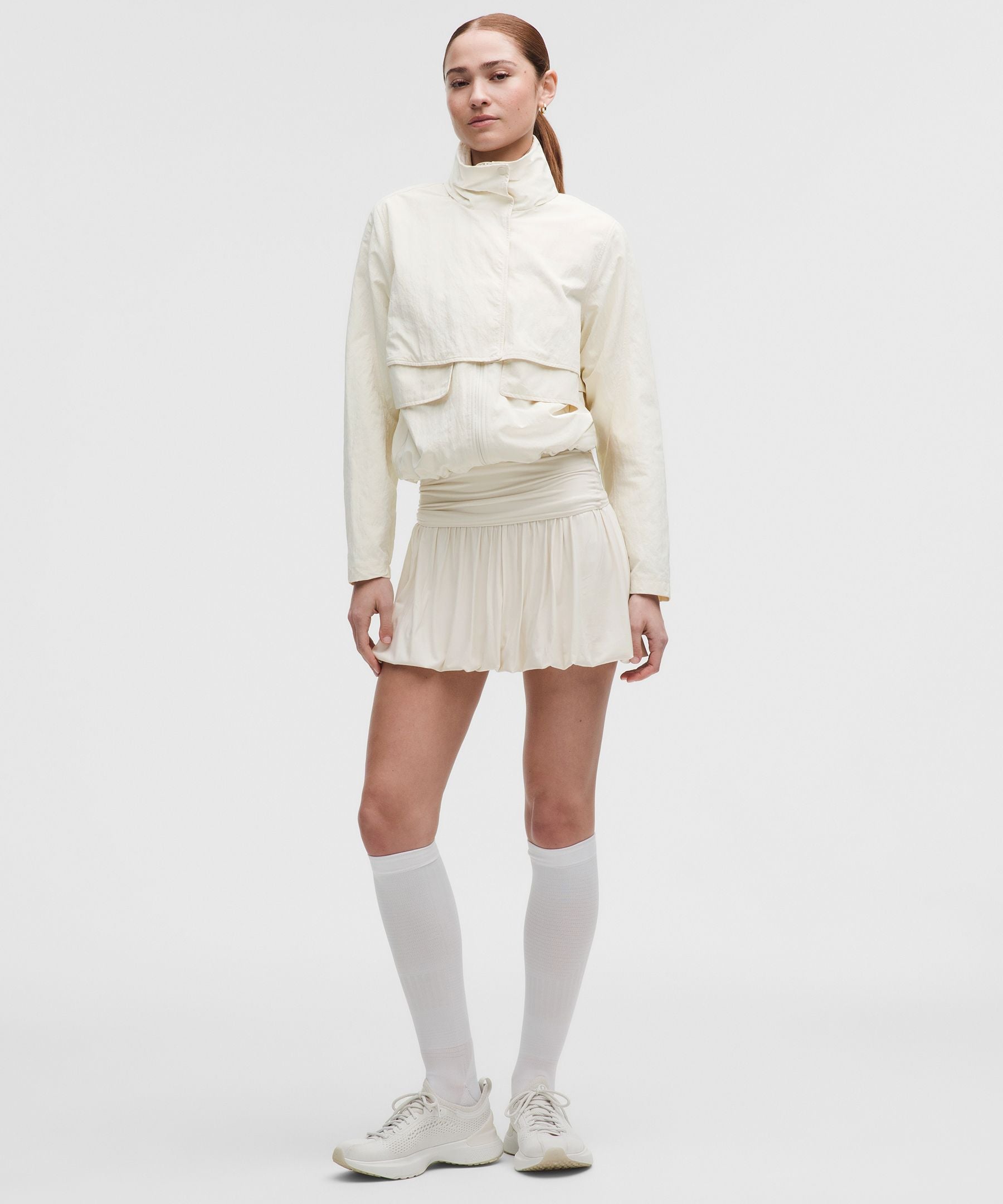 Lululemon 2-in-1 Bubble-Hem Mini Dress