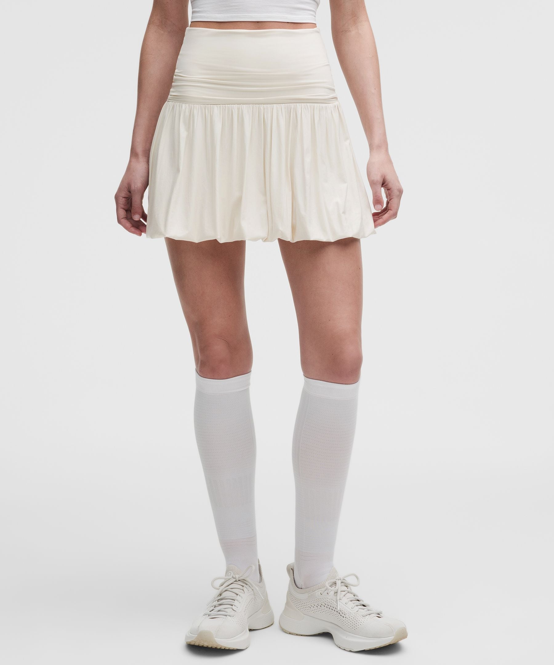 Lululemon 2-in-1 Bubble-Hem Mini Dress