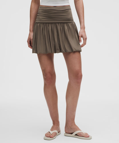 Lululemon 2-in-1 Bubble-Hem Mini Dress