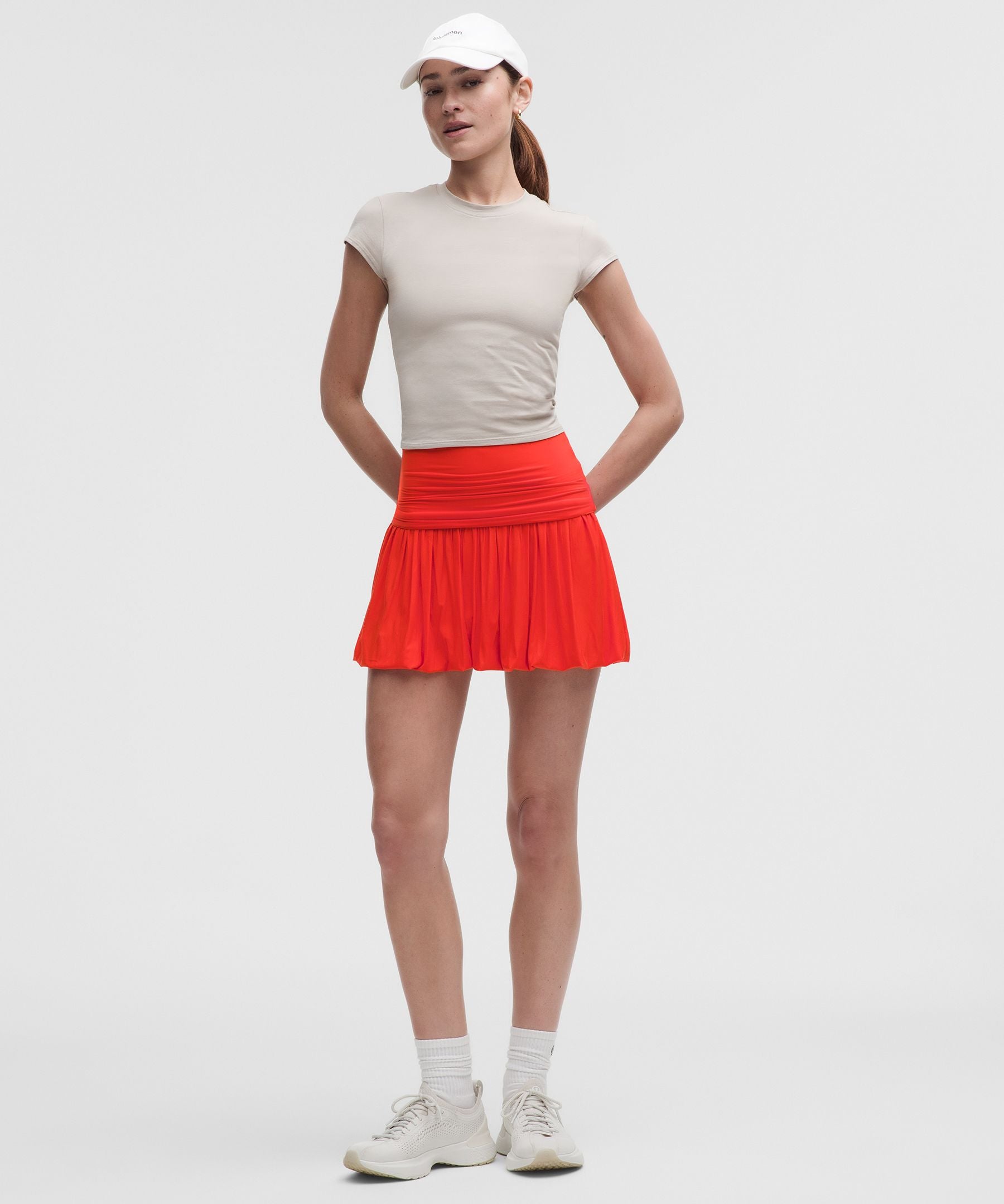 Lululemon 2-in-1 Bubble-Hem Mini Dress