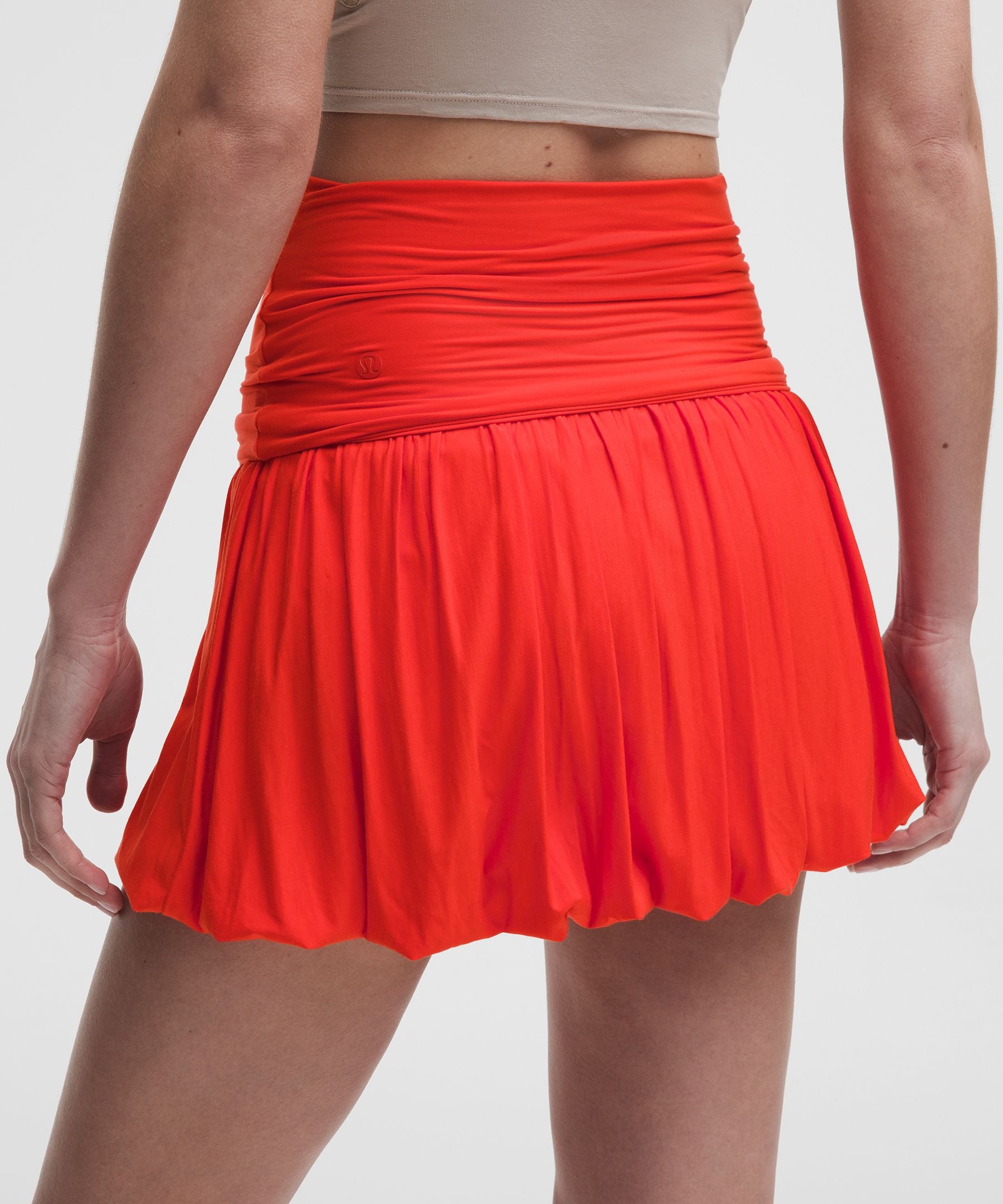 Lululemon 2-in-1 Bubble-Hem Mini Dress