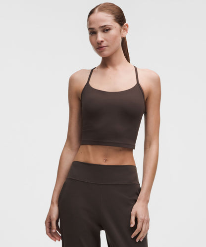 Lululemon Women's Flow Y Cropped Tank Top *Light Support, B/C Cup