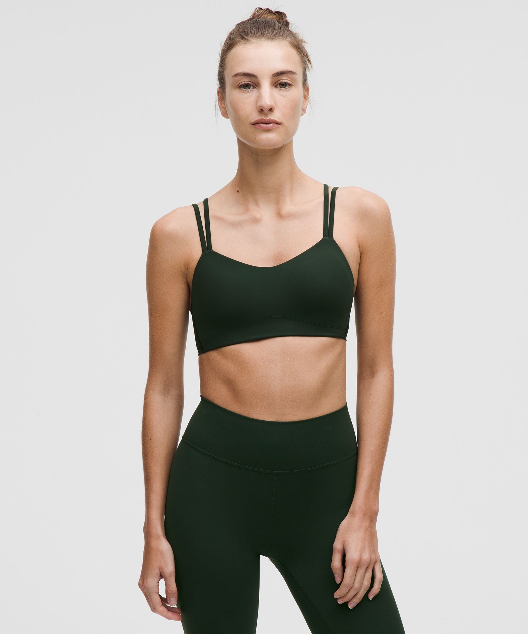 Lululemon Like a Cloud Bra *Light Support, B/C Cup Rainforest Green