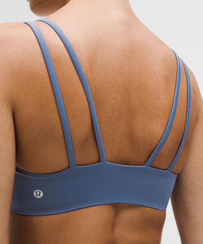 Lululemon Like a Cloud Bra *Light Support, B/C Cup Blue Twill