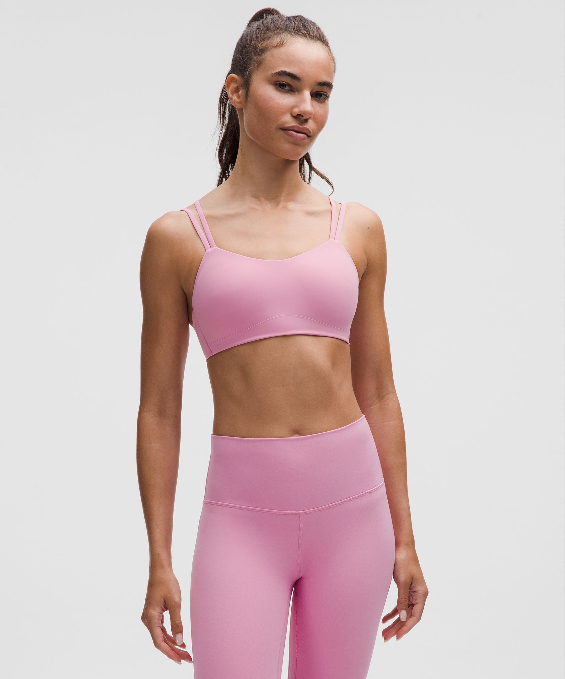 Lululemon Like a Cloud Bra *Light Support, B/C Cup Pink Frosting