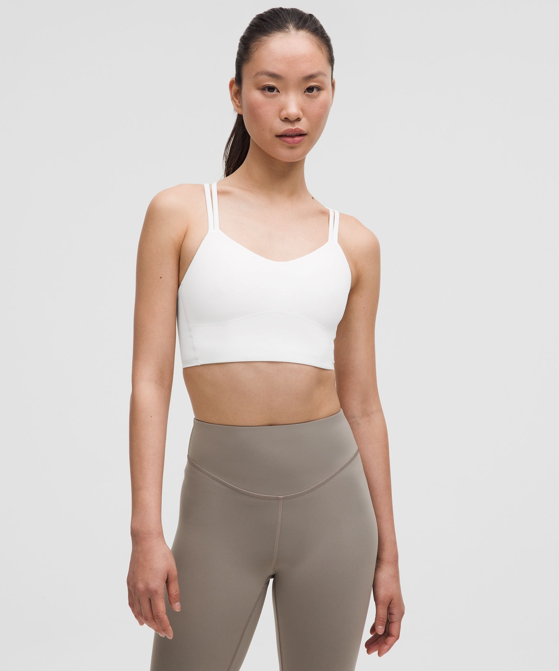 Lululemon Like a Cloud Longline Bra *Light Support, B/C Cup White