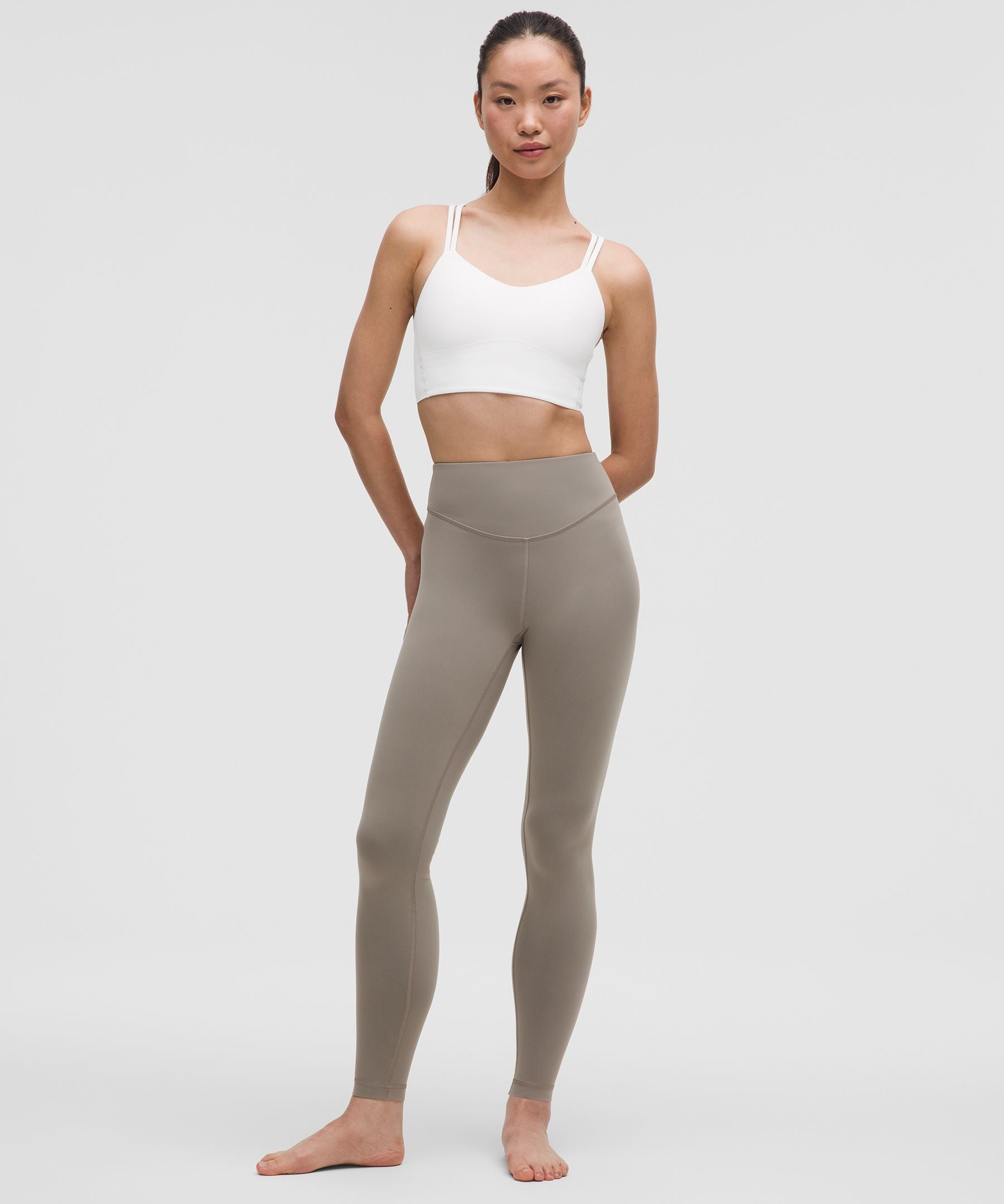 Lululemon Like a Cloud Longline Bra *Light Support, B/C Cup White