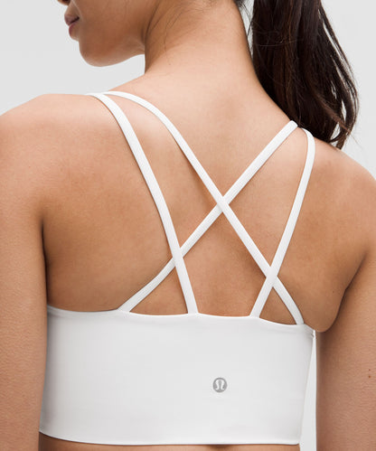 Lululemon Like a Cloud Longline Bra *Light Support, B/C Cup White