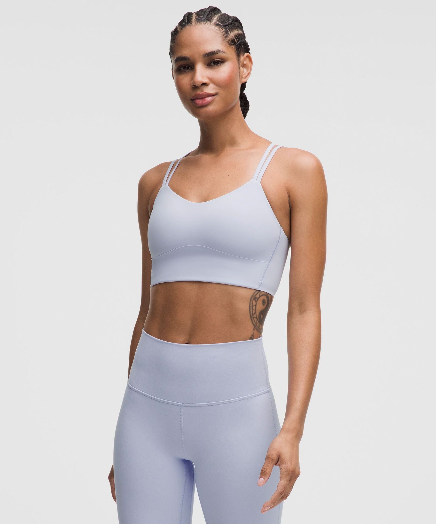 Lululemon Like a Cloud Longline Bra *Light Support, B/C Cup Serene Blue