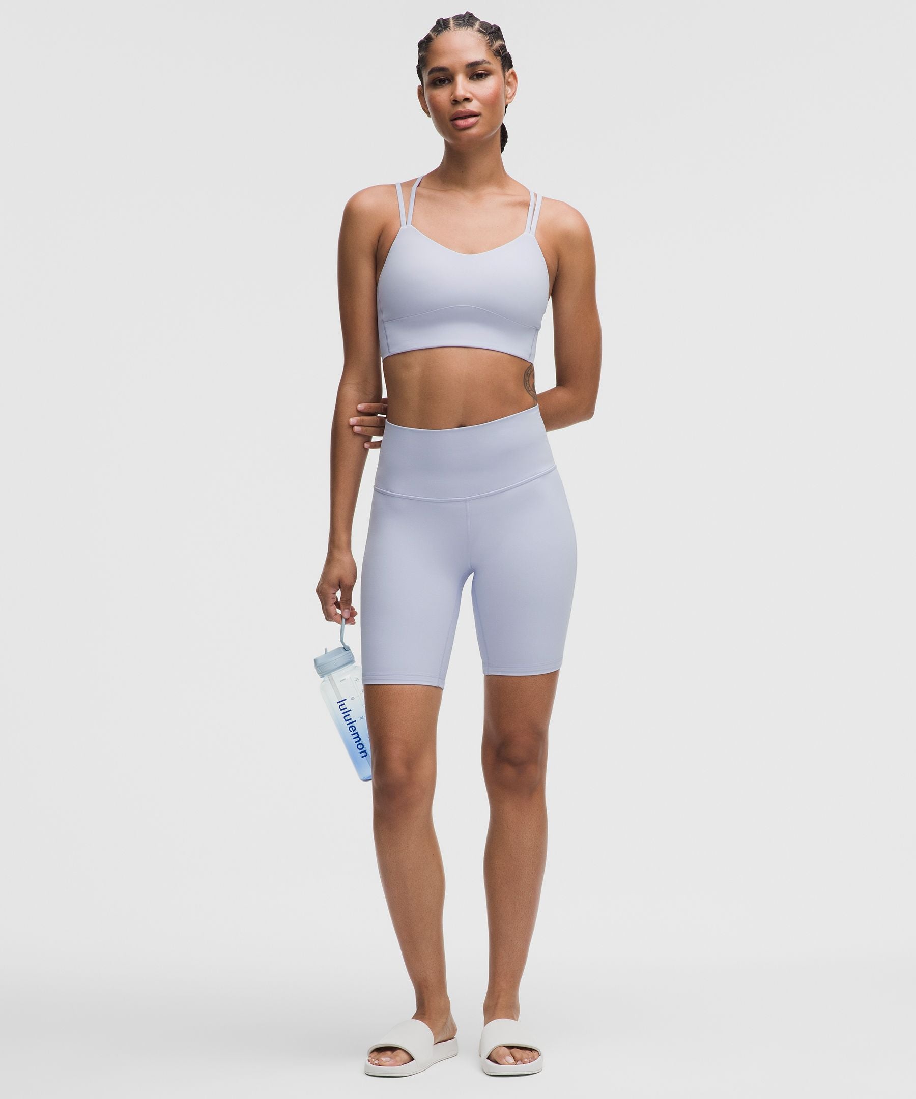 Lululemon Like a Cloud Longline Bra *Light Support, B/C Cup Serene Blue