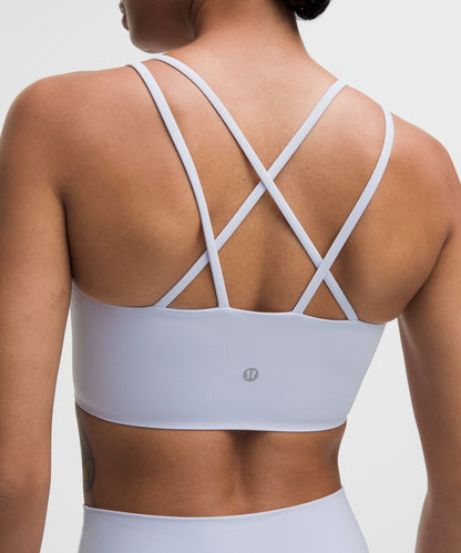 Lululemon Like a Cloud Longline Bra *Light Support, B/C Cup Serene Blue