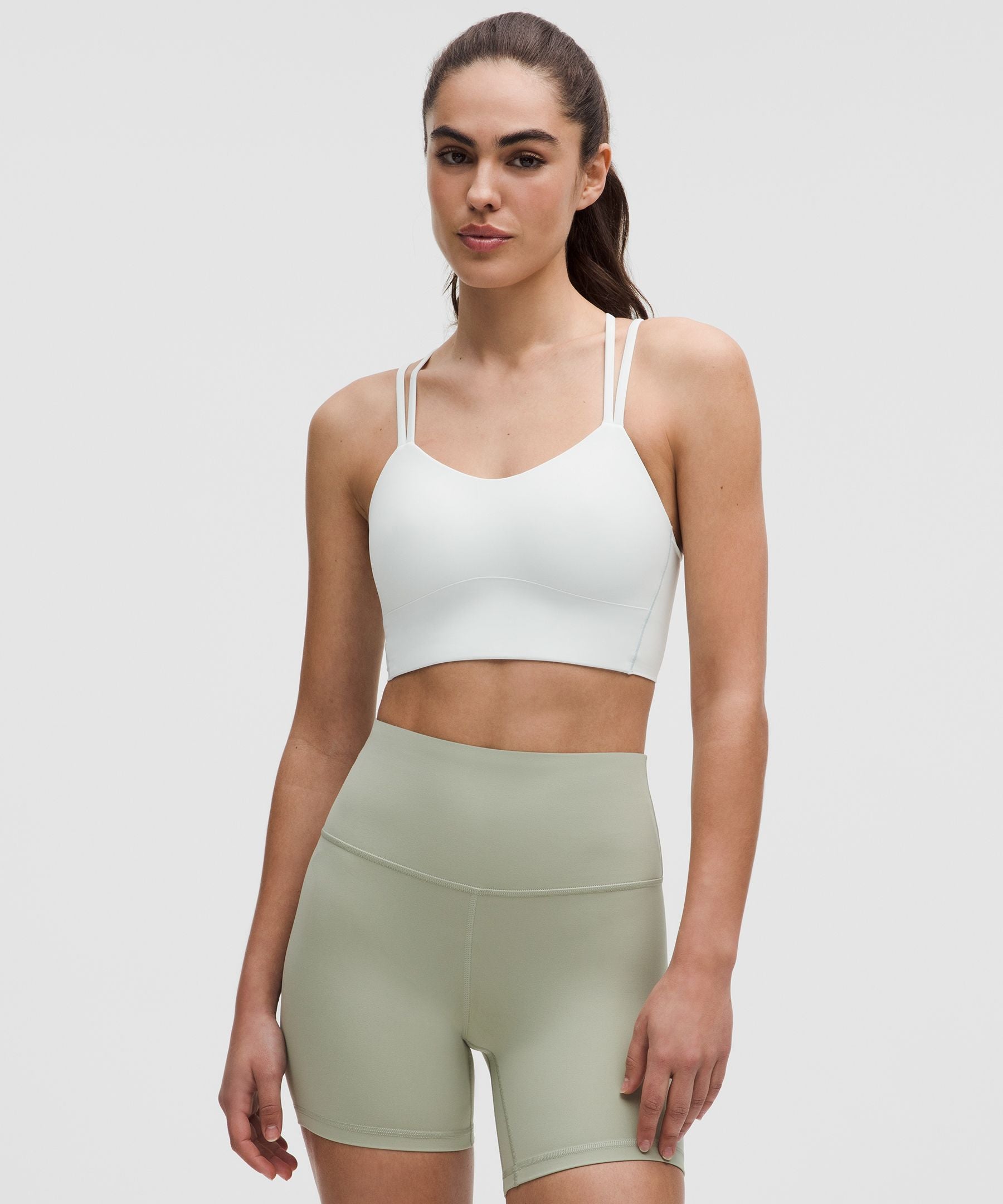 Lululemon Like a Cloud Longline Bra *Light Support, B/C Cup Ocean Air