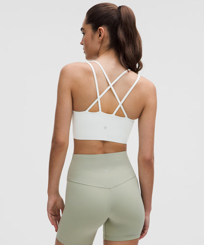 Lululemon Like a Cloud Longline Bra *Light Support, B/C Cup Ocean Air