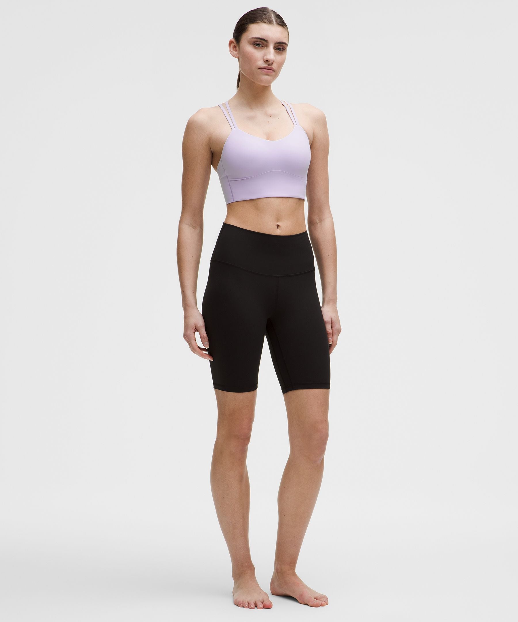 Lululemon Like a Cloud Longline Bra *Light Support, B/C Cup Lavender Frost
