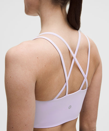 Lululemon Like a Cloud Longline Bra *Light Support, B/C Cup Lavender Frost