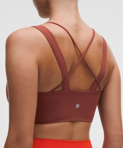 Lululemon Like a Cloud Ribbed Longline Bra *Light Support, D/DD Cup
