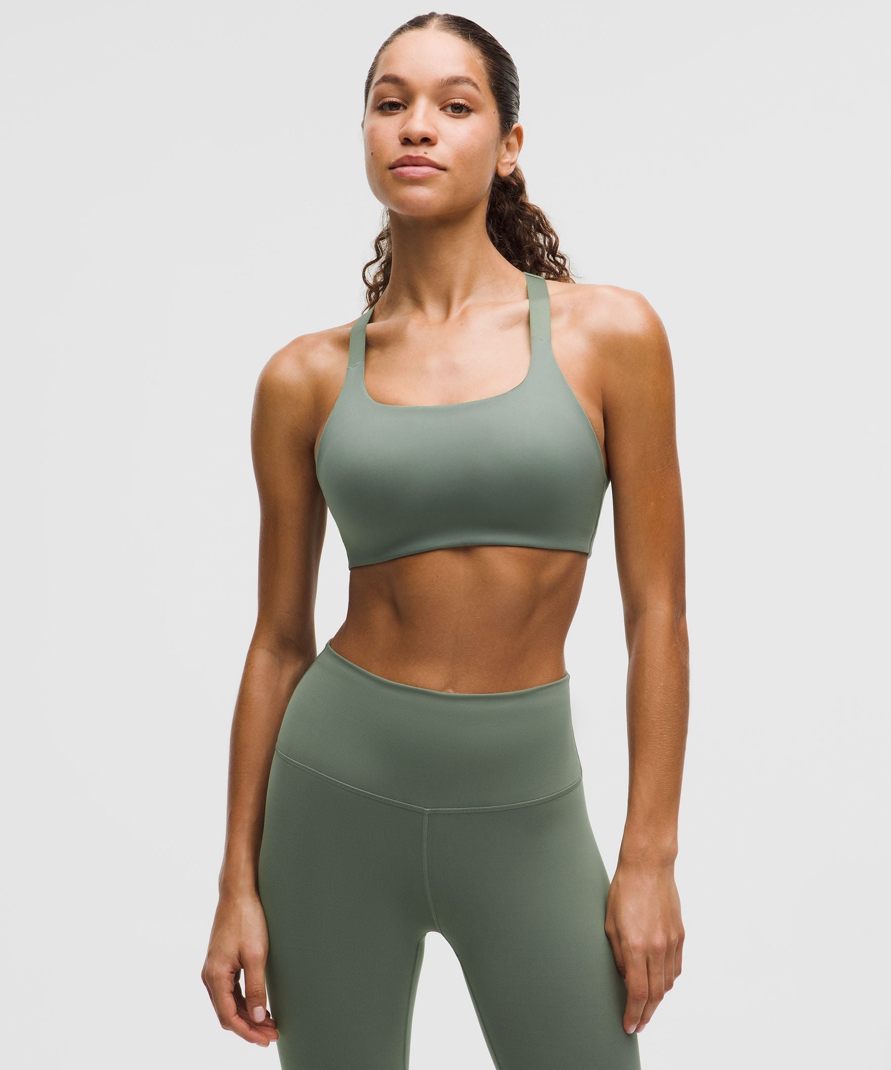 Lululemon Ultralu Square-Neck Workout Bra *Medium Support, B/C Cup