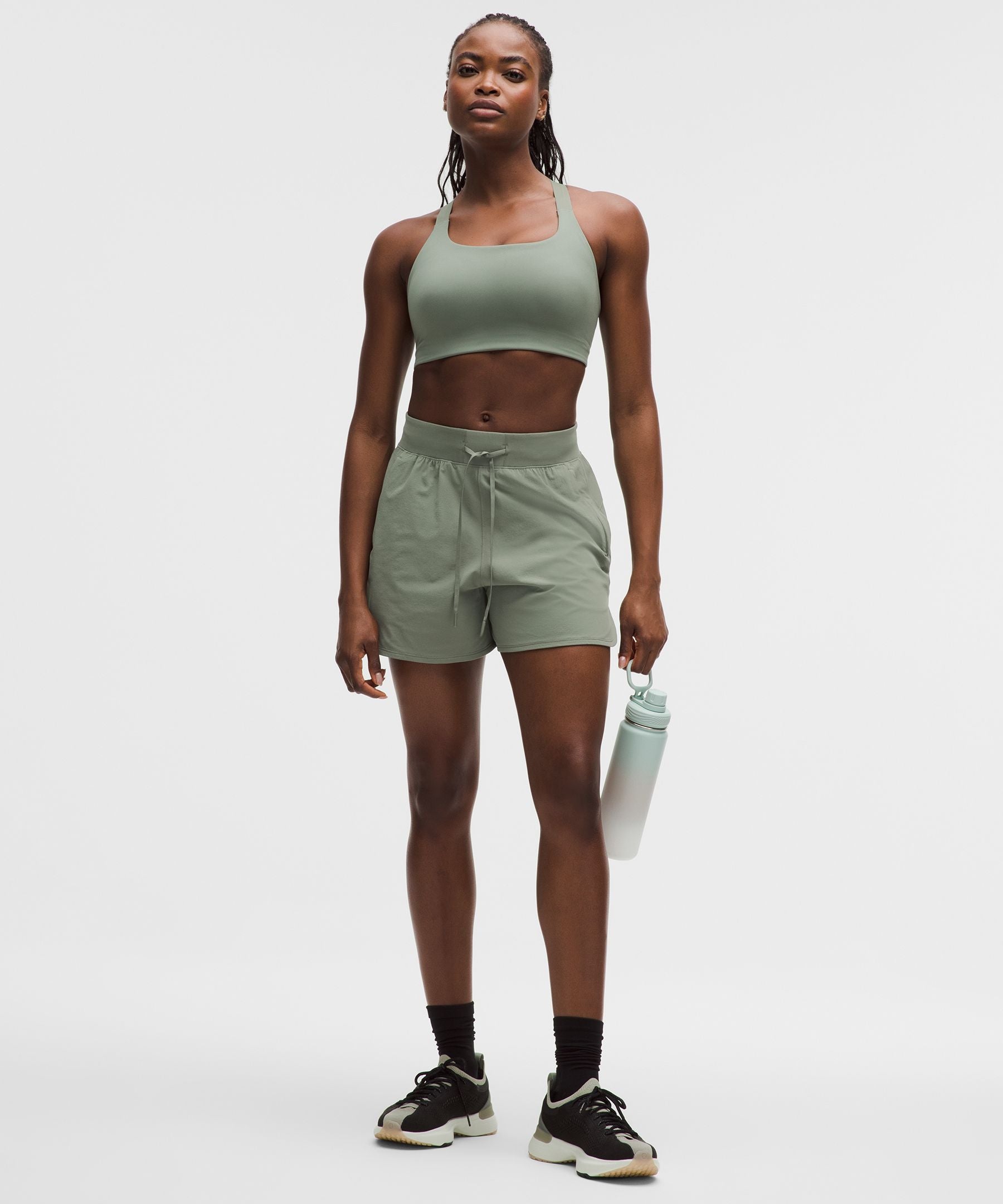 Lululemon Ultralu Square-Neck Workout Bra *Medium Support, D/DD Cup