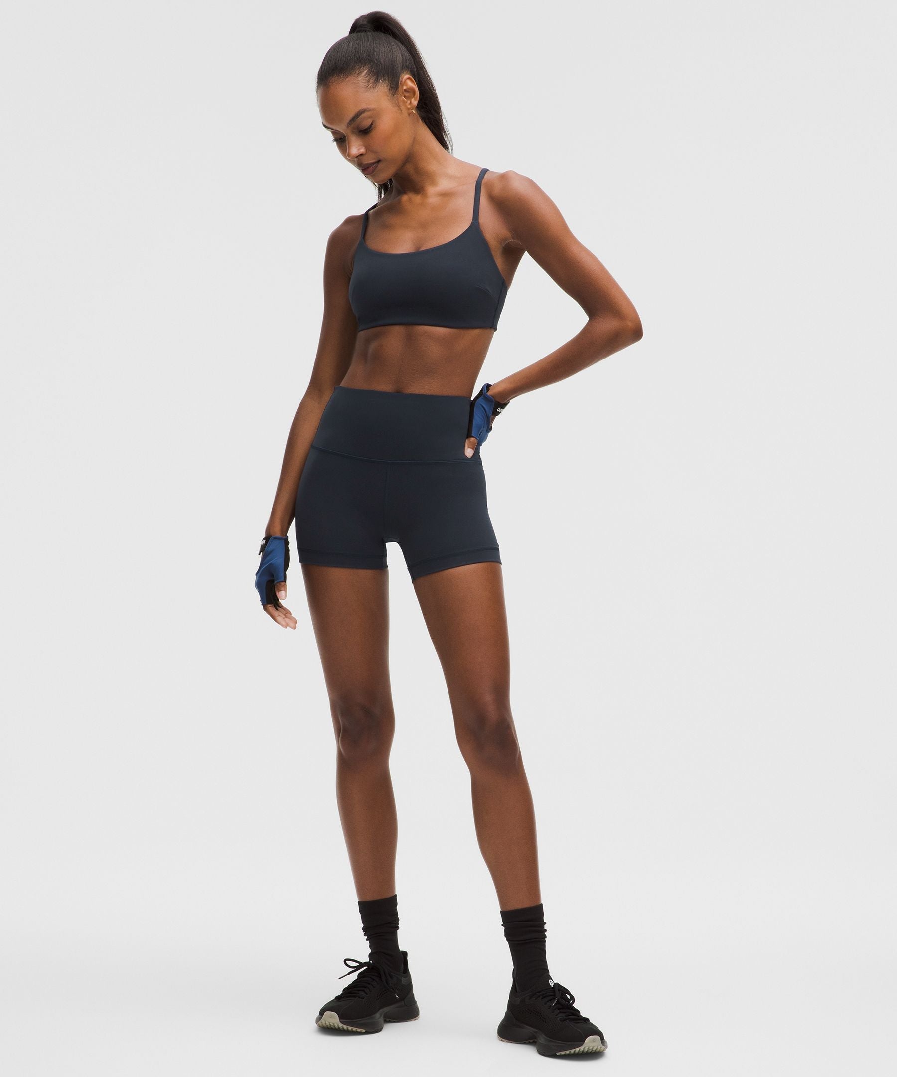 Lululemon Wunder Train Strappy Racer Bra *Light Support, C/D Cup True Navy