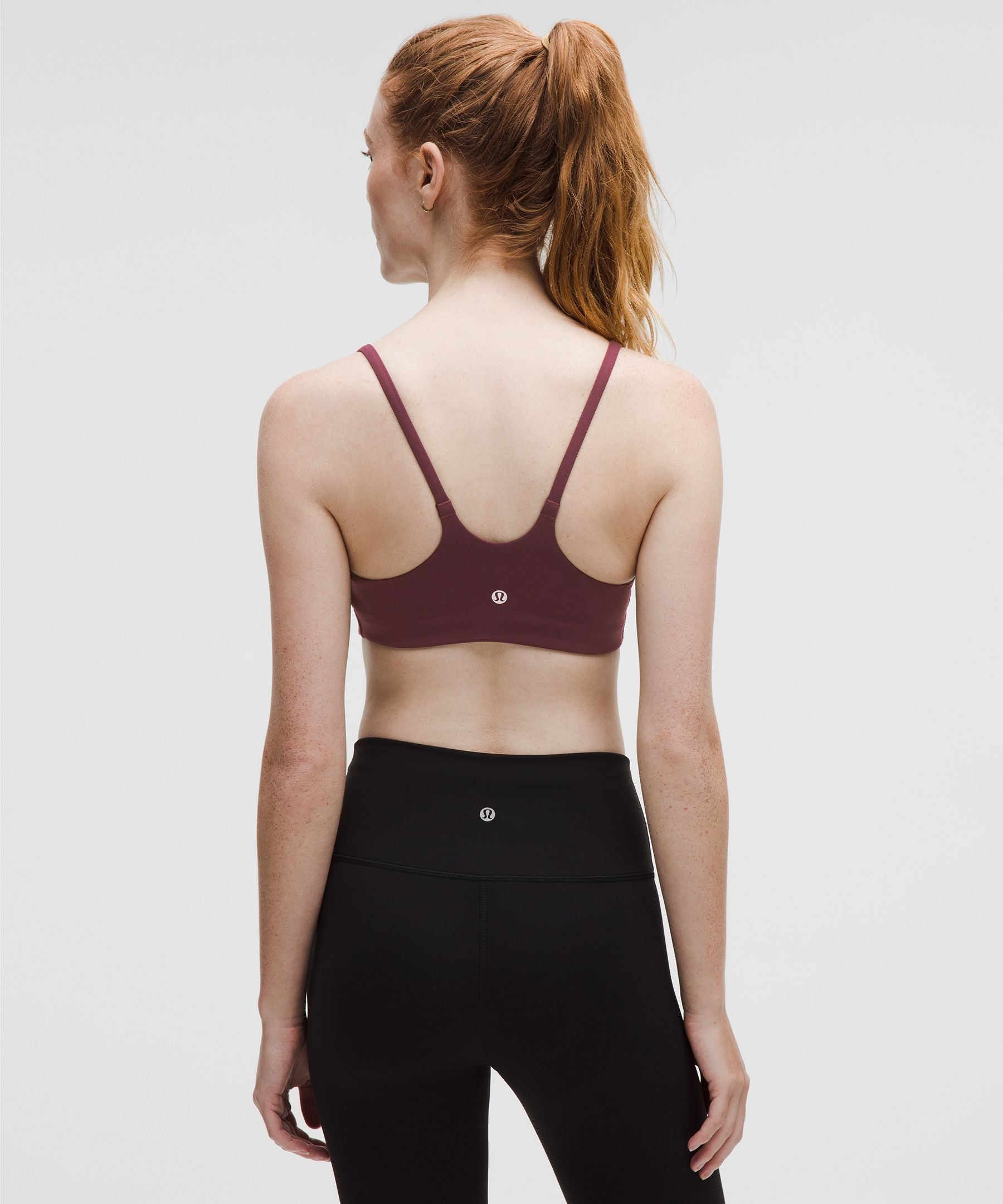 Lululemon Wunder Train Strappy Racer Bra *Light Support, C/D Cup Goodnight Plum