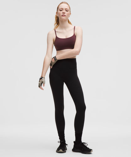 Lululemon Wunder Train Strappy Racer Bra *Light Support, C/D Cup Goodnight Plum