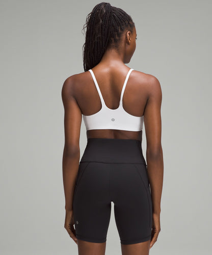 Lululemon Wunder Train Strappy Racer Bra *Light Support, C/D Cup White