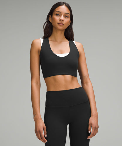 Lululemon Bend This Scoop and Cross Bra *Light Support, A-C Cups