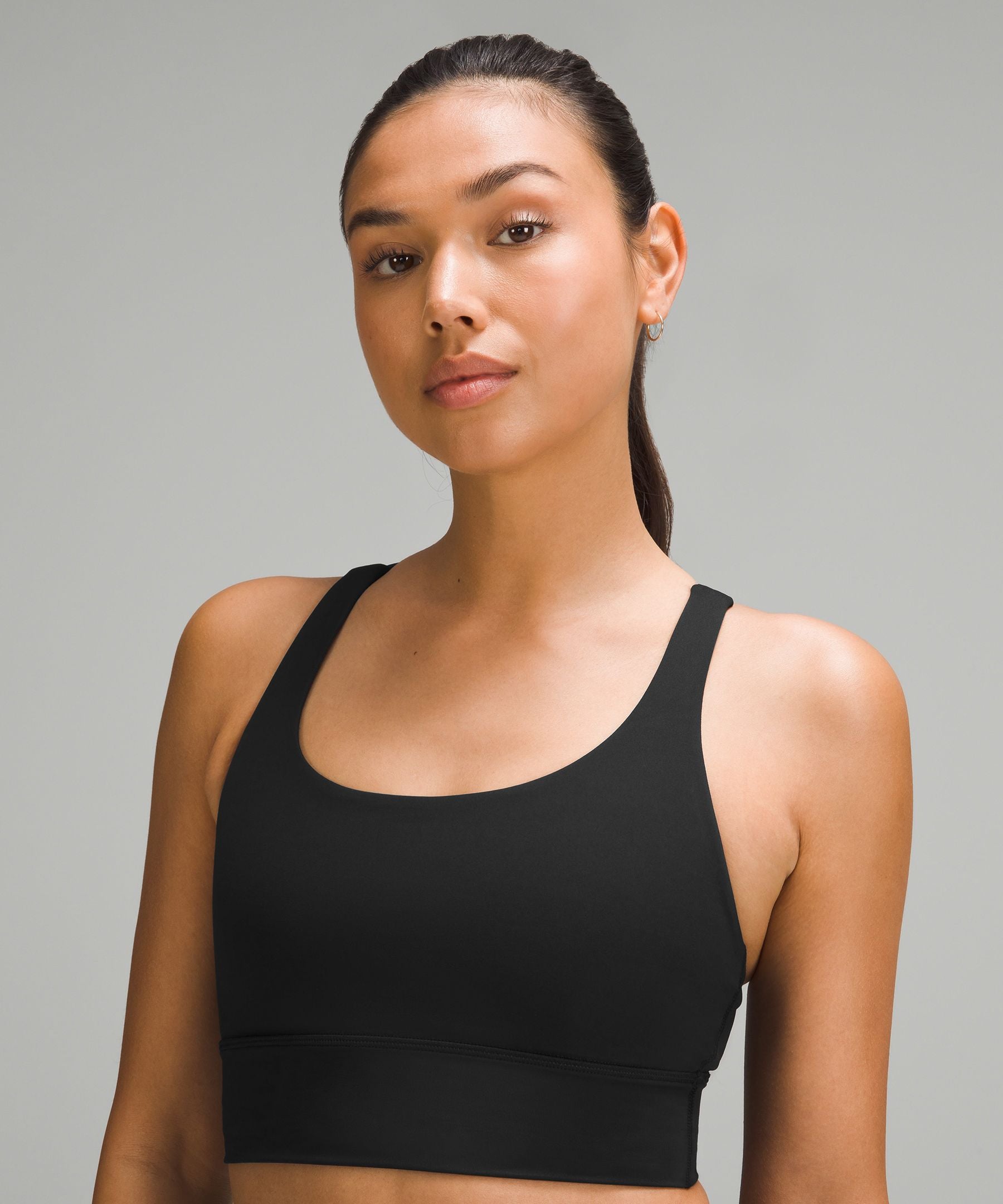 Lululemon lululemon Energy Longline Bra *Medium Support, BD Cups Black