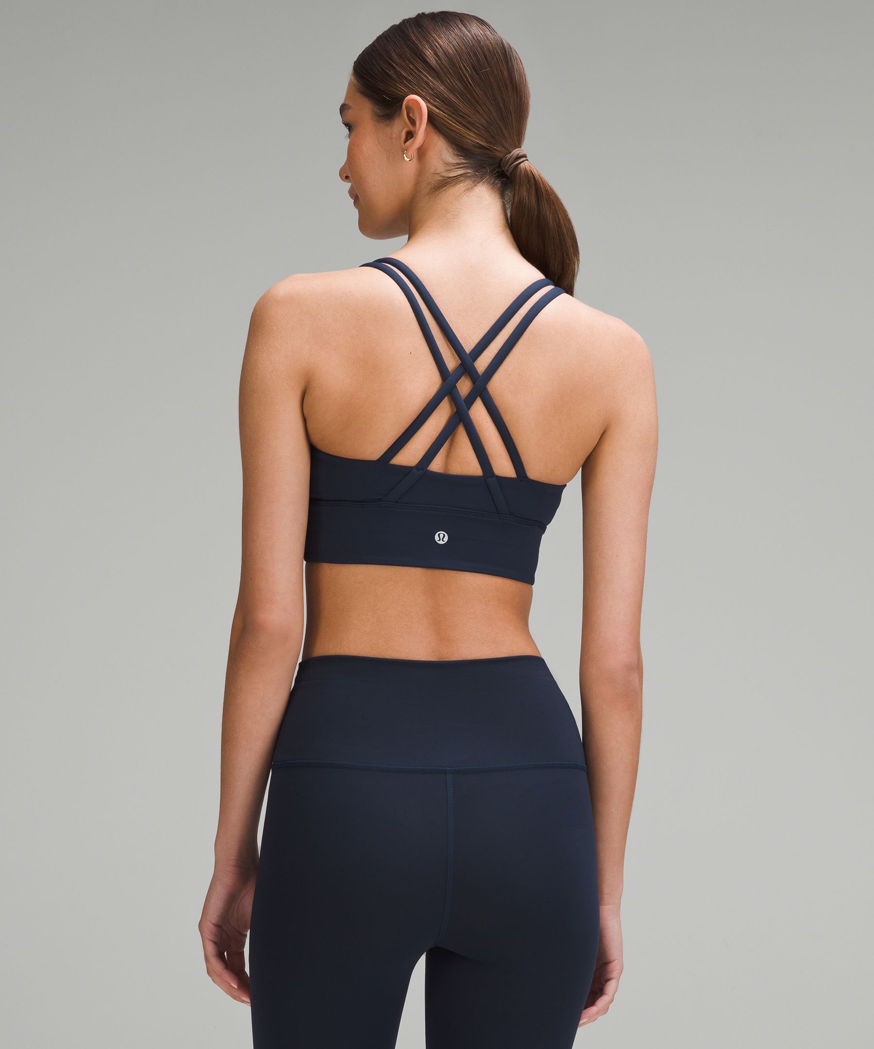 Lululemon lululemon Energy Longline Bra *Medium Support, BD Cups True Navy