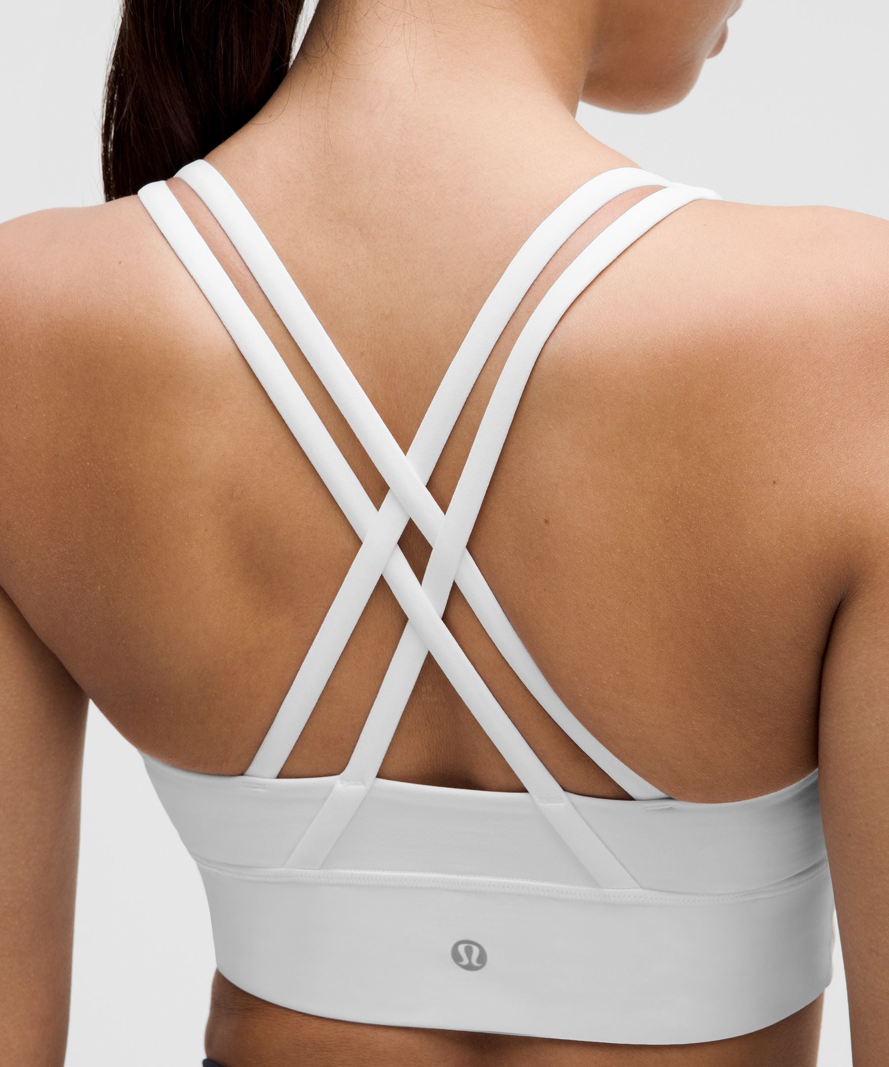 Lululemon lululemon Energy Longline Bra *Medium Support, BD Cups White